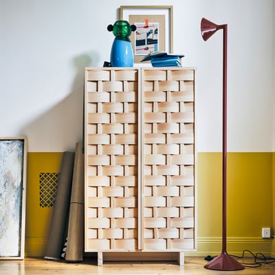 IKEA PS 2026 Kapp, mänd, 80x46x140 cm