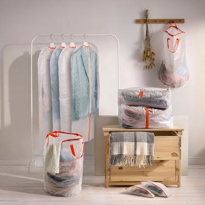 PÄRKLA Shoe bag, 48x22 cm